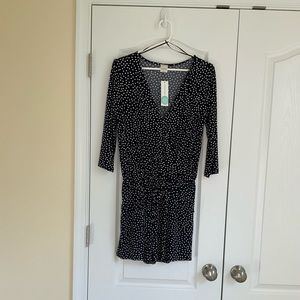Stitchfix Kaileigh Keeny Knit Romper in Navy — size M